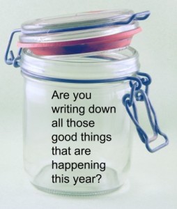 Jar with words